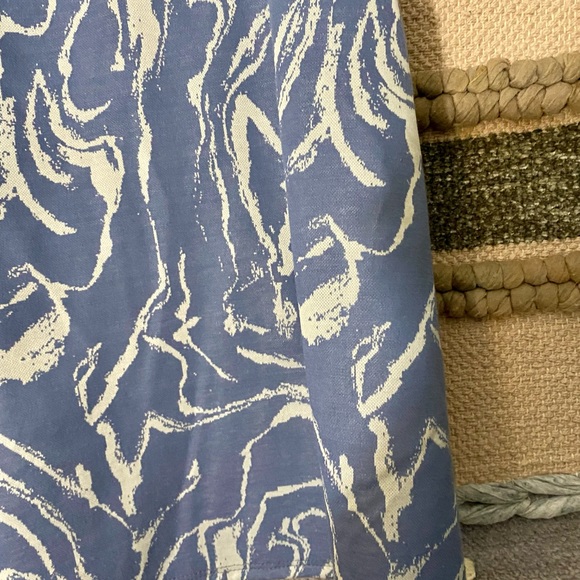 Blue Crush and Ivory Psychedelic Mini Dress - Picture 3 of 4